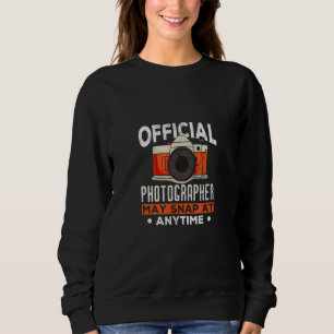 Sudadera Escenario de pasión de artista fotográfico fotográ