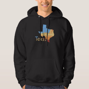 Sudadera Escenario del desierto en forma de Texas 1