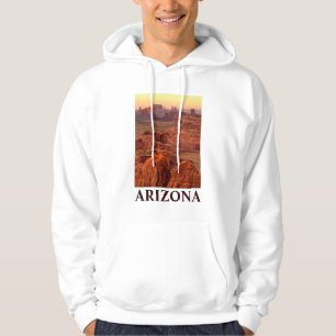 Sudadera Escenario del valle del monumento, Arizona