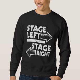Sudadera Escenario izquierdo a la derecha - Actor Actor The