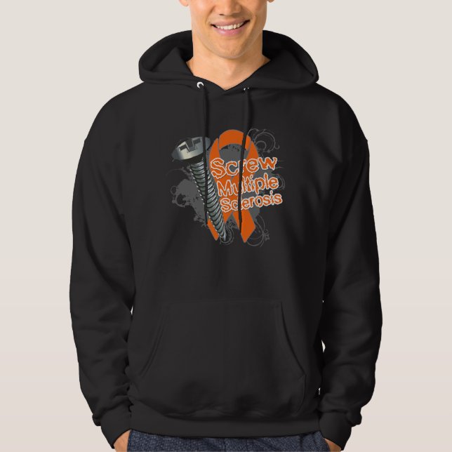 Sudadera Esclerosis múltiple del tornillo (Anverso)