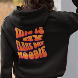 Sudadera Esclerosis múltiple MS Flare Day back design Hoodi