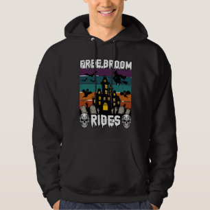 Sudadera Escoba Gratis Paseos Halloween Casa Embrujada Bruj