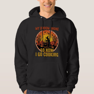 Sudadera Escoba Rota Así Que Ahora Ve a Cocinar Halloween_1