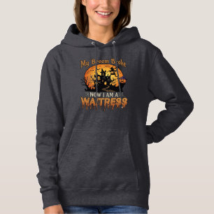 Sudadera Escoba Rota Camarera Bruja de Halloween Casa Embru