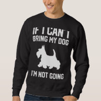 Escocés aterrador si no puedo traer a mi perro no