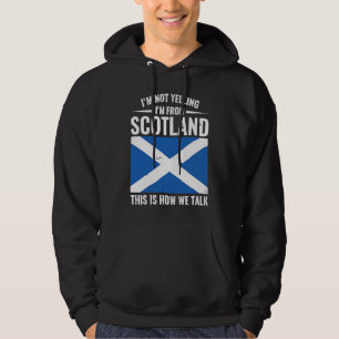 Sudadera Escocés No estoy gritando soy de Escocia