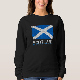 Sudadera Escocia Bandera Escocesa Recuerdo Disfraz Amor Vin