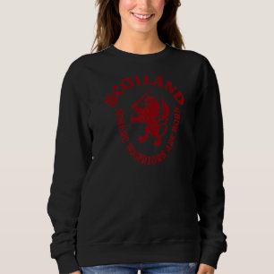 Sudadera Escocia, donde nacen los guerreros