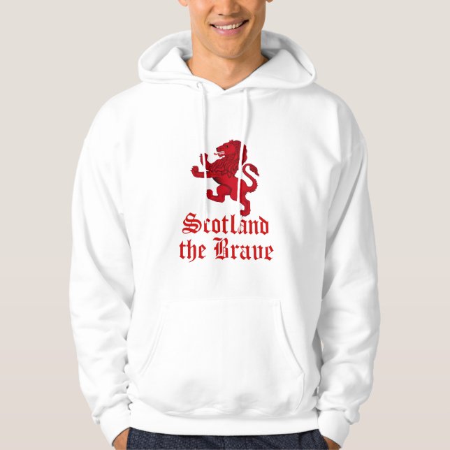 Sudadera Escocia el Valiente, León Rampante (Anverso)