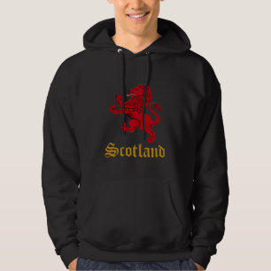 Sudadera Escocia, león desenfrenado