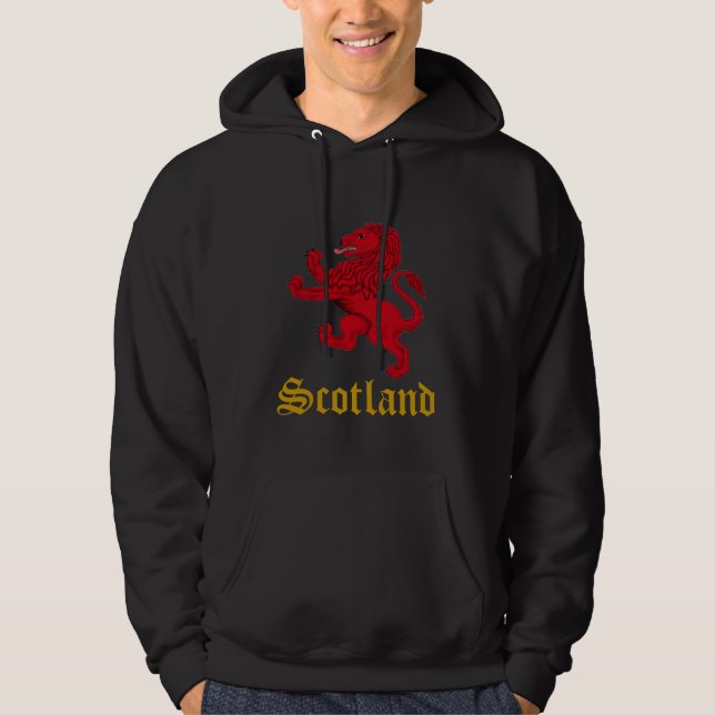 Sudadera Escocia, León Rampante (Anverso)