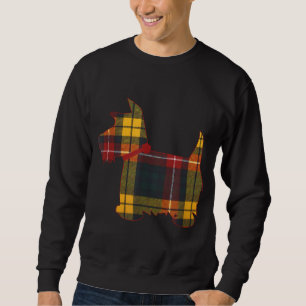 Sudadera Escocia Perro Escocia Terrier Buchanan Tartan Plai