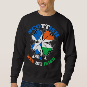 Sudadera Escocia Y Un Irlandés Irlandés De Boca