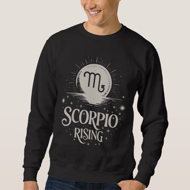Sudadera Escorpio en ascenso (Anverso)