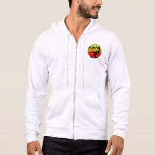 Sudadera Escorpio en el cumpleaños vintage de feliz atardec