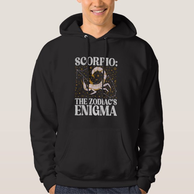 Sudadera Escorpio Enigma Escorpio (Anverso)