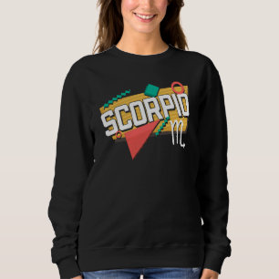 Sudadera Escorpio Horóscopo 90s Signo Zodiacal Astrología