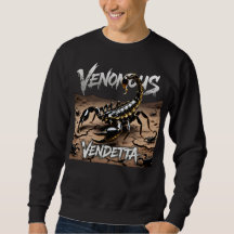 Escorpión gráfico de venganza venenosa Punk