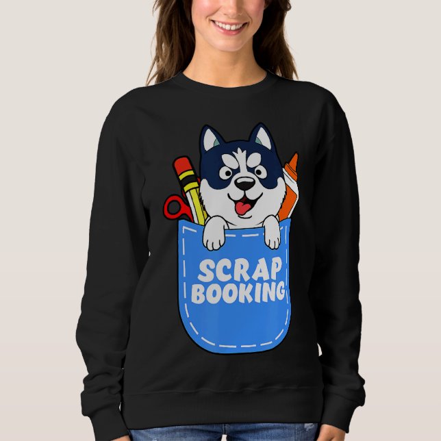 Sudadera Escrapátula de reclutamiento de Husky (Anverso)