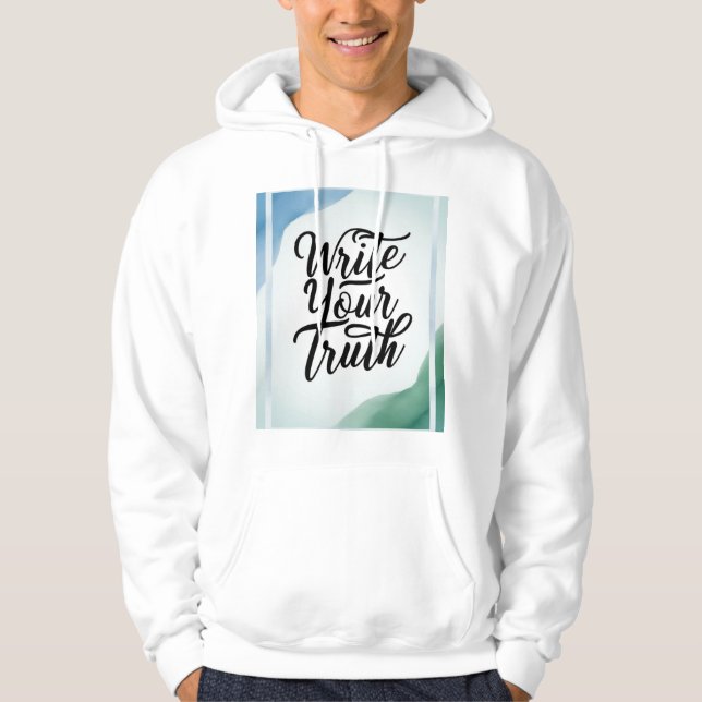 Sudadera Escribe Tu Verdad 2 (Anverso)