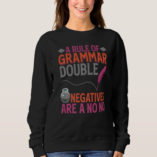 Sudadera Escribir para autores y escritores   (Anverso)