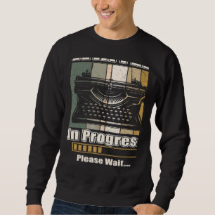 Sudadera Escritor en Progreso Futuro Autor Novelista Pendol