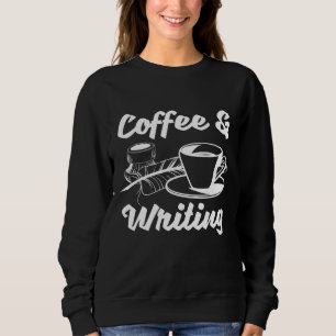 Sudadera Escritor Literatura De Libros - Café Y Escritura