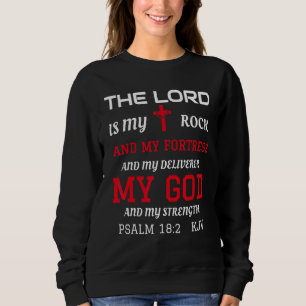 Sudadera Escritura bíblica cristiana versus salmo 182