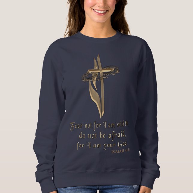 Sudadera Escritura cristiana (Anverso)