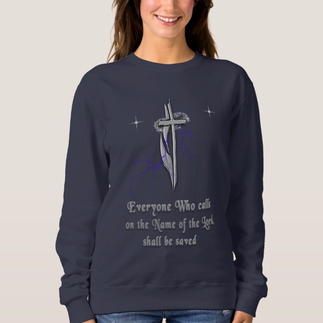 Sudadera Escritura cristiana (Anverso)