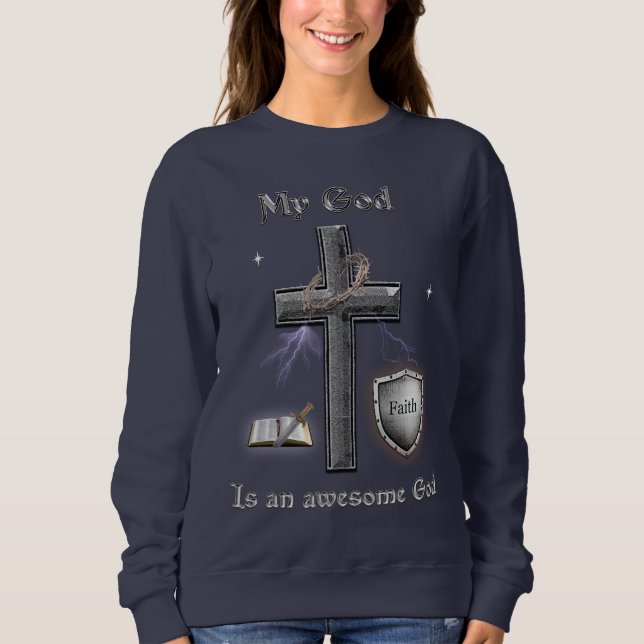 Sudadera Escritura de la Biblia (Anverso)