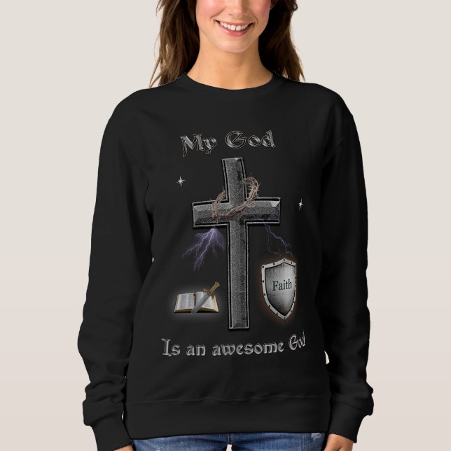 Sudadera Escritura de la Biblia (Anverso)