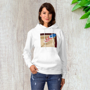 Sudadera Escritura Patriótica Pluma en Papel Antiguo