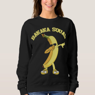 Sudadera Escuadrón bananero Dab Dabbing Dope Swag Vegan Veg