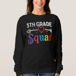 Sudadera Escuadrón de 5to grado quinto primer día maestro c