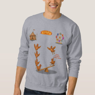 Sudadera escuadrón de acrobacias de pollitos alegres