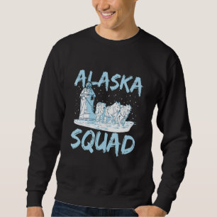 Sudadera Escuadrón de Alaska para un Piloto de Perro de Tri
