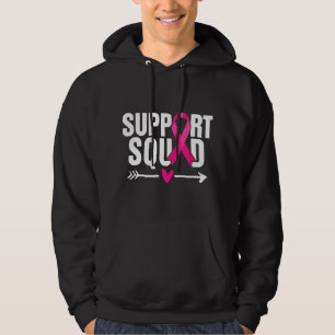 Sudadera Escuadrón de apoyo a las guerreras del cáncer de m