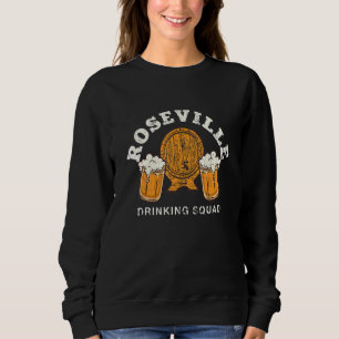 Sudadera Escuadrón de Bebidas de Roseville Minnesota Hogar 