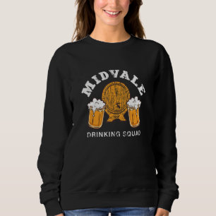 Sudadera Escuadrón de Bebidas Midvale Utah Homebrewing Ut B