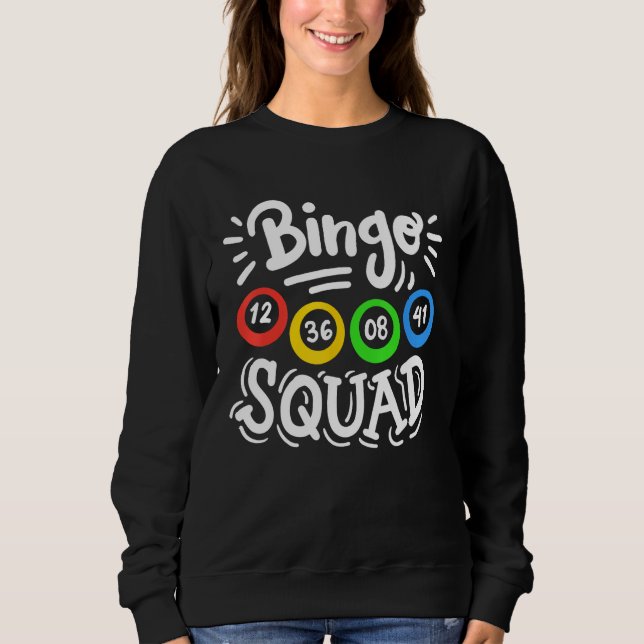 Sudadera Escuadrón de Bingo (Anverso)