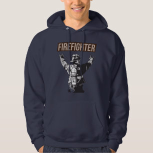 Sudadera Escuadrón de bomberos orgulloso