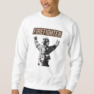 Sudadera Escuadrón de bomberos orgulloso