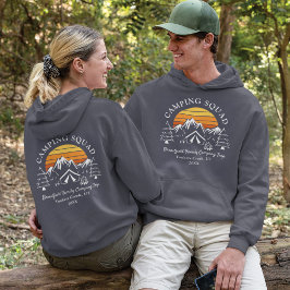 Sudadera Escuadrón de camping padre de familia moderna coin
