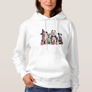 Sudadera Escuadrón de Cepillo de Halloween Perro