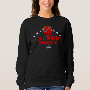 Sudadera Escuadrón de Combate de Huelga 101 Vfa 101