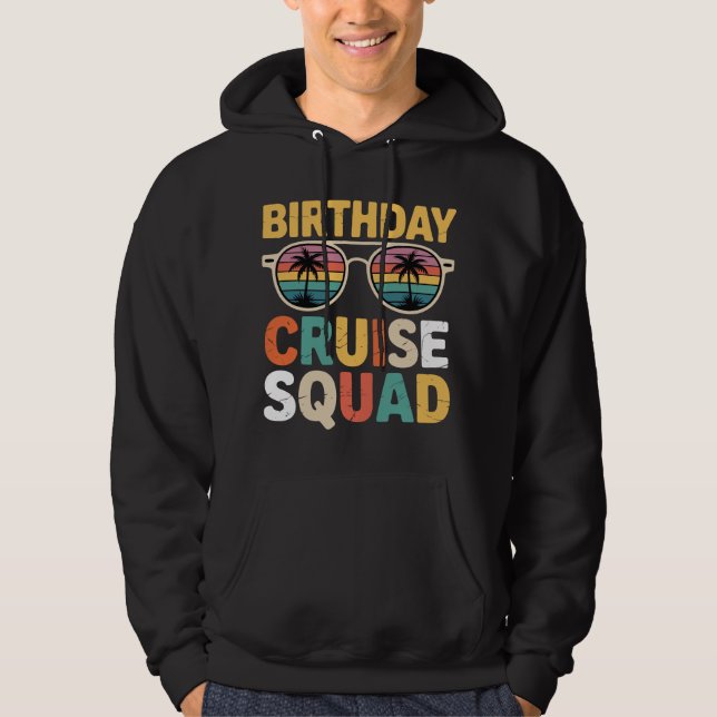 Sudadera Escuadrón de Crucero de Cumpleaños (Anverso)