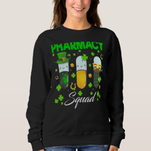 Sudadera Escuadrón de Farmacia Leprechaun San Patricio Día 