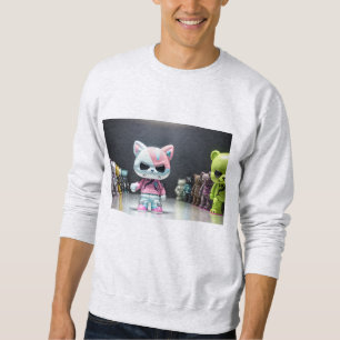 Sudadera Escuadrón de gatos monstruo extraño de Guay